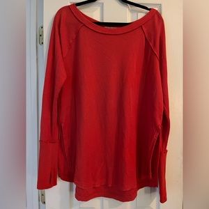 Free People thermal tunic